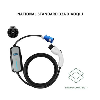 20 এম্প 10 AWG EVSE হোম চার্জার EV EVSE টাইপ 2 ডাবল পোল