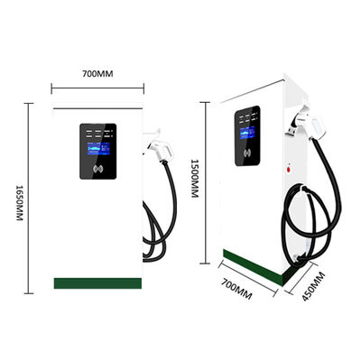 OEM 11kw হোম চার্জার বাণিজ্যিক ইভি চার্জিং স্টেশন পিল